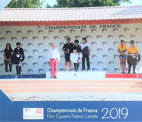 Championnats de France Club 2 Clementine Medaille d'argent